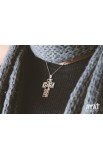 SC0138 - YOUR WILL BE DONE ARABIC CROSS NECKLACE لتكن مشيئتك - - 2 