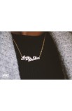 SC0113 - LOVE ONE ANOTHER NECKLACE GOLD PLATED - - 2 