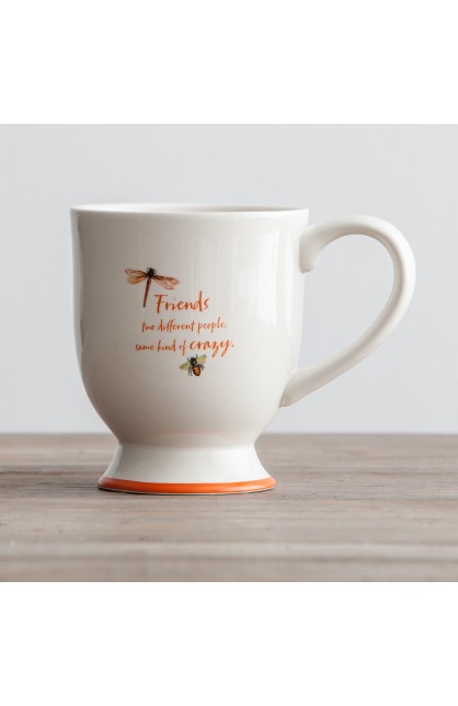 DS44846 - Crazy Friends Pedestal Mug - - 1 