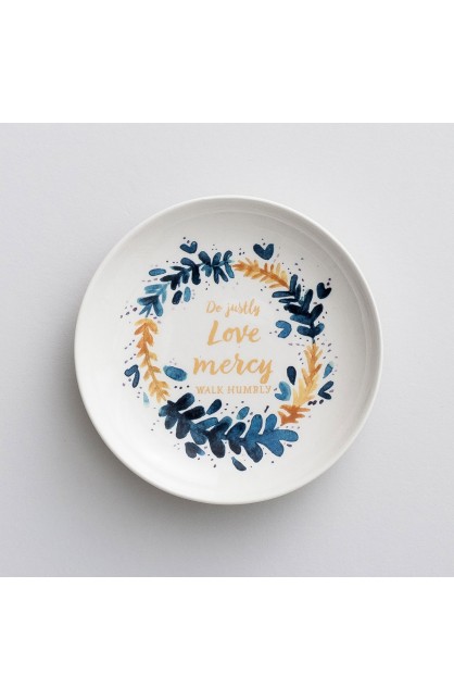 DS58724 - Love Mercy Trinket Dish - - 1 