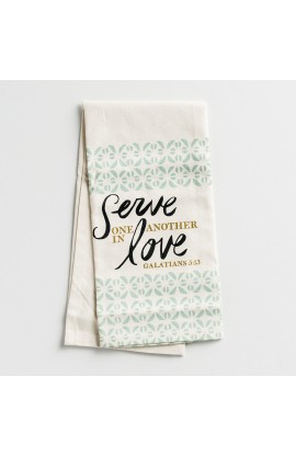 DS68706 - Tea Towel Serve One Another - - 1 