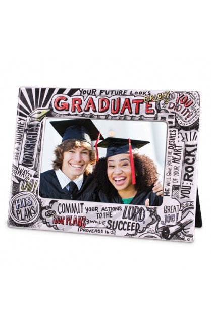 LCP17377 - GRADUATE ACROSTIC CERAMIC FRAME - - 1 