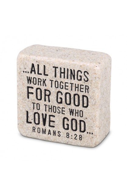 LCP40703 - Tabletop Scripture Stone Believe 2.25H - - 1 