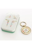 KMO053 - Keyring in Tin Joy Rom 12:12 - - 4 