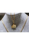 SC0143 - I AM YOURS ARABIC NECKLACE GOLD PLATED - أنا لك - - 4 