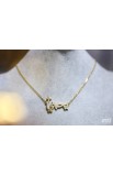 SC0079 - HE LOVES ME ARABIC NECKLACE GOLD PLATED - يحبني - - 1 