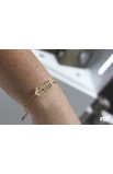 SC0150 - JESUS GEOMETRIC BRACELET GOLD PLATED - - 2 