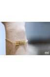 SC0150 - JESUS GEOMETRIC BRACELET GOLD PLATED - - 3 