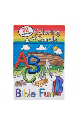 CBX012 - Coloring Cards Boxed 52 ABC Bible Fun for Kids - - 1 