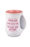 LCP18811 - Ceramic Mug Handwarmer Inspirational Heroes Strong - - 2 