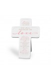 LCP11993 - Cross Ceramic Scripture Blessings Love - - 1 