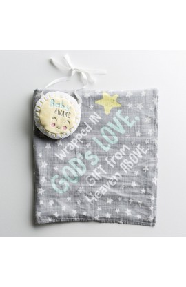 DS70869 - GOD'S LOVE SWADDLE & DOOR HANG - - 1 