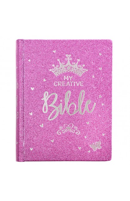 ESV002 - ESV Hardcover My Creative Bible for Girls Purple Glitter - - 1 