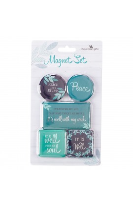 MGS036 - Magnet Set It is Well/Peace - - 1 