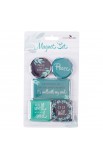 MGS036 - Magnet Set It is Well/Peace - - 1 