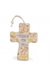 LCP11845 - Cross Ceramic Natural Blessings Praying for You - - 1 