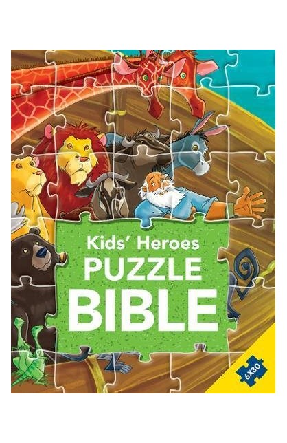 BK2540 - KIDS HEROES PUZZLE BIBLE - - 1 