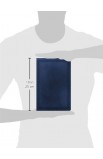 BK2549 - NKJV Large Print UltraSlim Reference Bible Classic Series 6153RN Thumb Index Rich Navy Leathersoft - - 2 