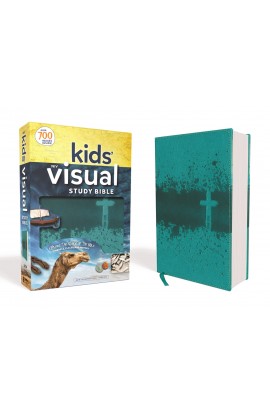 BK2565 - NIV Kids' Visual Study Bible Teal Imitation Leather - - 1 