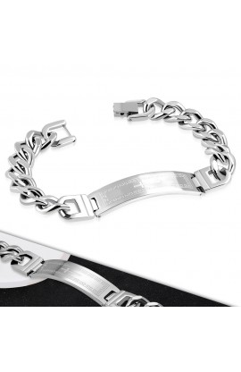 ST0444 - ST Cross Watch-Style Bracelet - - 1 