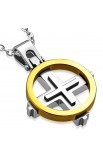 ST0458 - PGO246 ST Sun Cross Pendant - - 1 