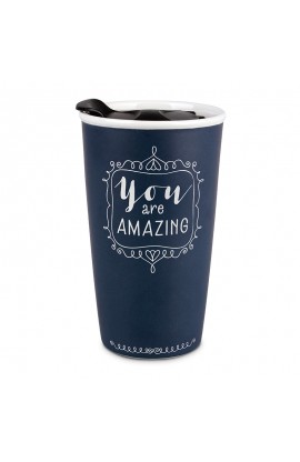 LCP18445 - Tumbler Mug You Are Amazing Blue 12Oz - - 1 