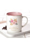 MUG585 - Mug Strength & Dignity Floral - - 4 