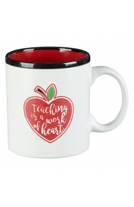 MUG527 - Mug Teacher Work of Heart - - 1 