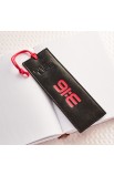 BMF063 - Black Eternal Life Faux Leather Pagemarker Bookmark John 3:16 - - 3 