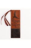 BMF026 - Isaiah 40:31 Faux Leather Bookmark - - 1 