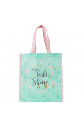 TOT073 - Tote Bag Let Your Light Shine - - 1 