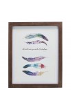 PLA036 - Wall Plaque His Feathers - - 2 