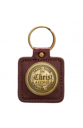 Keyring in Tin In Christ Alone