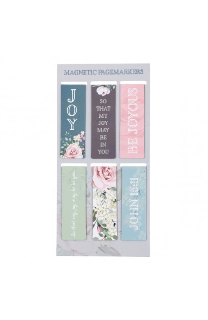 MGB057 - Magnetic PageMarker That Joy May Be In You John 15:11 - - 1 