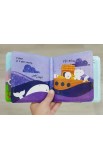 BK2623 - LE GRAND BATEAU DE NOE LIVRE POUR LE BAIN - - 4 