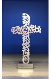 HD0003 - 15 CM TRINITY CROSS ARABIC ST - - 1 