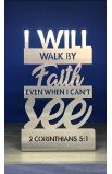 HD0039 - 15 CM I WILL WALK BY FAITH ST - - 1 