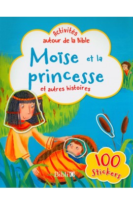 BK2644 - LIVRE D'ACTIVITES MOISE ET LA PRINCESSE - - 1 