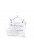 LCP40190 - Plaque Ceramic Wire Desktop Scripture Blessings Always Believe - - 1 