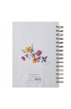 JLW079 - Journal Wirebound LG Floral Be Joyful - - 2 