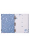 JLW079 - Journal Wirebound LG Floral Be Joyful - - 3 