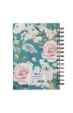 JLW064 - Journal Wirebound LG Teal That Joy May Be In You John 15:11 - - 2 