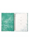 JLW064 - Journal Wirebound LG Teal That Joy May Be In You John 15:11 - - 3 