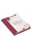 JL377 - Journal Handy Burg His Grace Is Enough 2 Cor 12:9 - - 4 