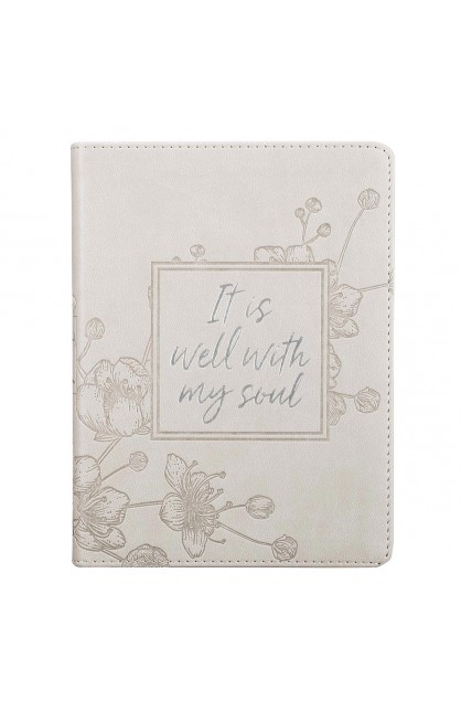 JL401 - Journal Handy Gray It Is Well With My Soul - - 1 