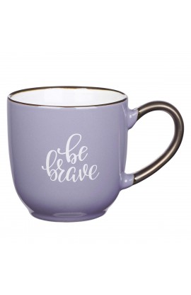 Mug Purple Be Brave