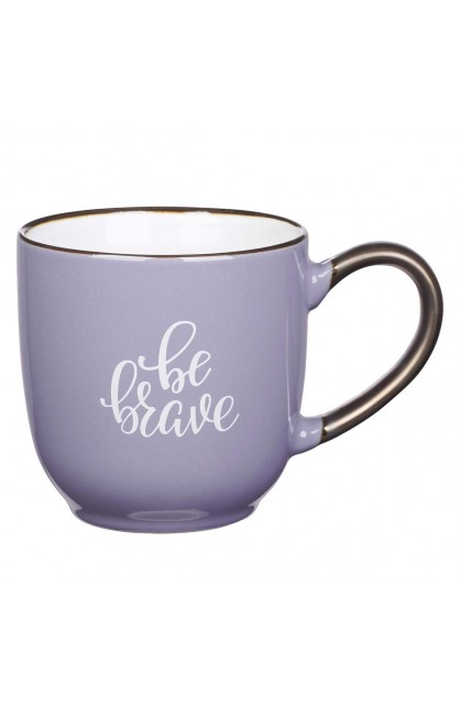MUG606 - Mug Purple Be Brave - - 1 
