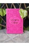 GB121 - Gift Book Faux Leather Whispers of Hope - - 9 