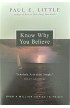 AE0012 - KNOW WHY YOU BELIEVE - Paul E. Little - 1 