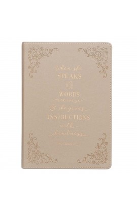 JL491 - Journal Classic Ivory When She Speaks - - 1 